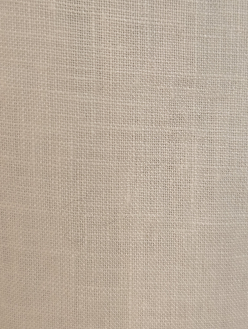 Kim Rogers White Sleeveless Embroidered Linen Button-Up Blouse Sz L - Picture 6 of 11